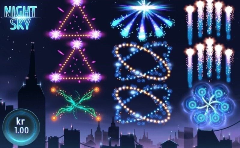 night sky slot från paf studio