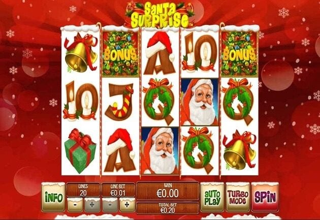 santa surpris playtech