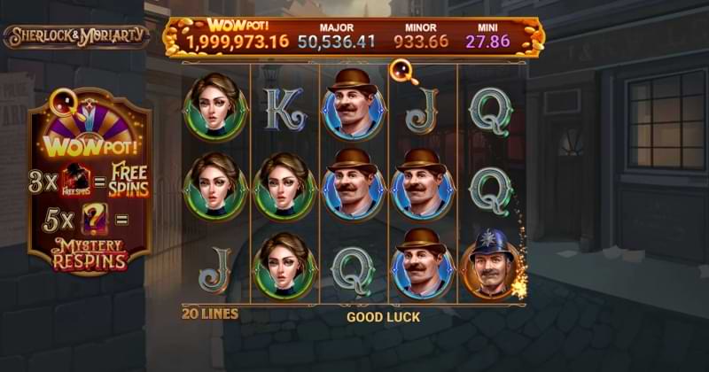 sherlock and moriarty slot