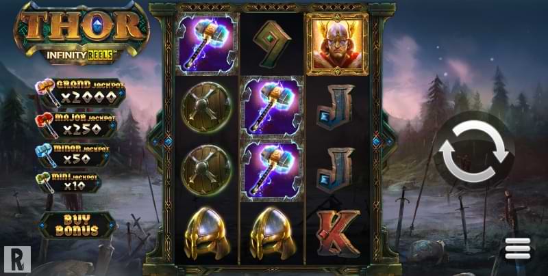 thor infinity reels