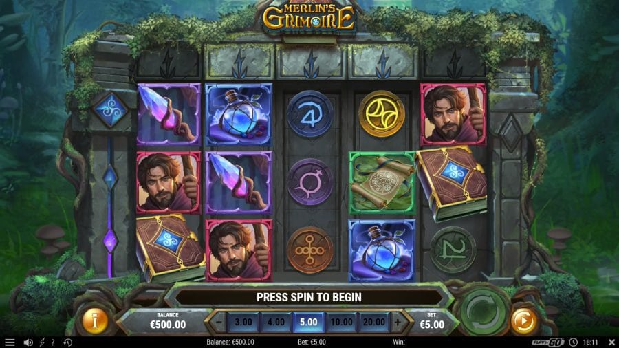 Merlins Grimoire speltavla