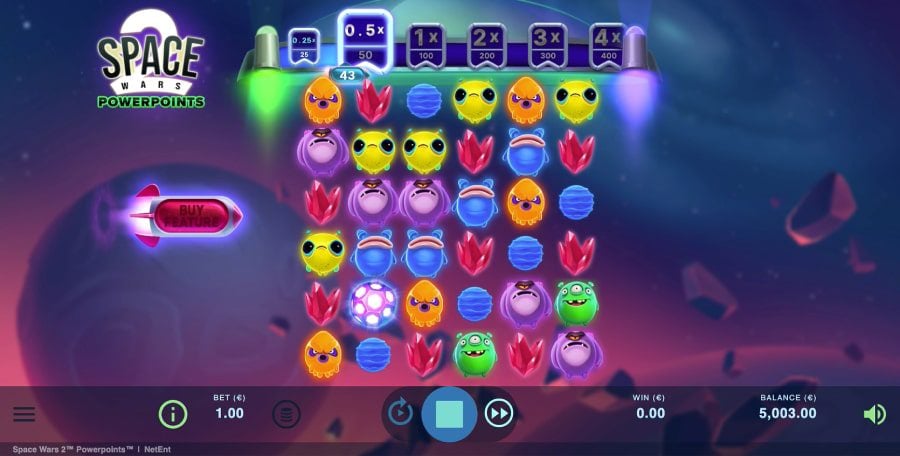 Space Wars 2 speltavla