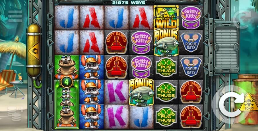 Nitropolis 3 bonusköp slot