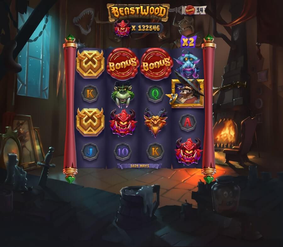 Beastwood Quickspin slot