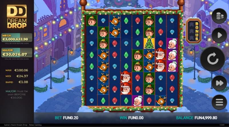 santas stack dream drop