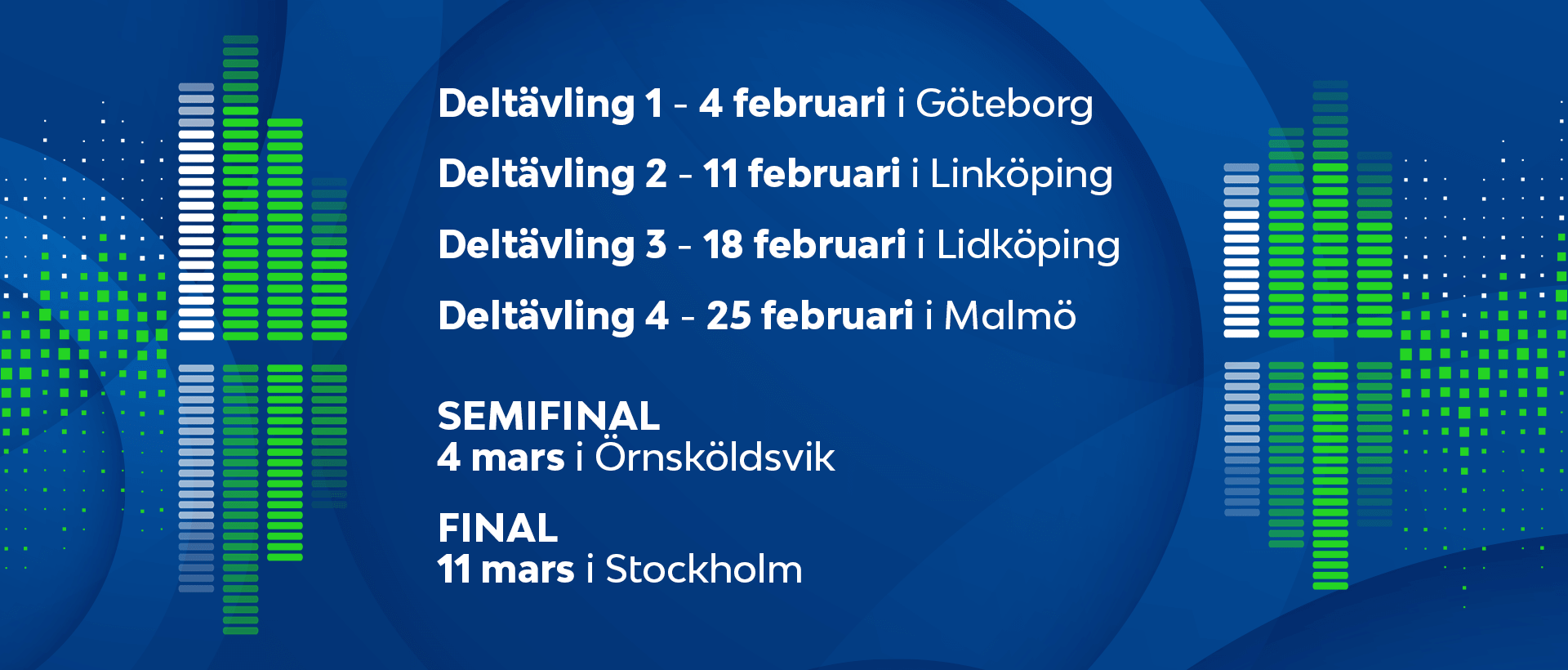 Melodifestivalen schema